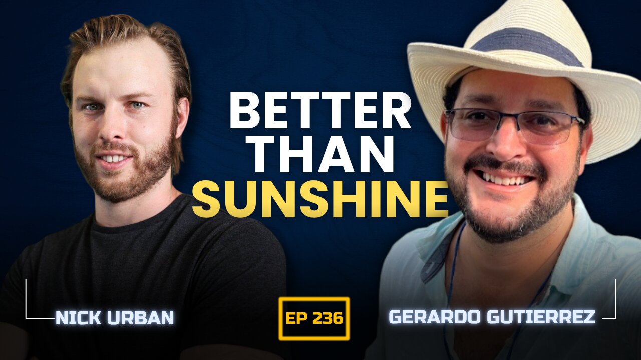 How Full-Spectrum Light Boosts Vitamin D, Mood & Circadian Rhythm | Gerardo Gutierrez @ Mitolux