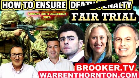 HOW TO ENSURE A DEATH PENALTY WITH WARREN THORNTON & PAUL BROOKER