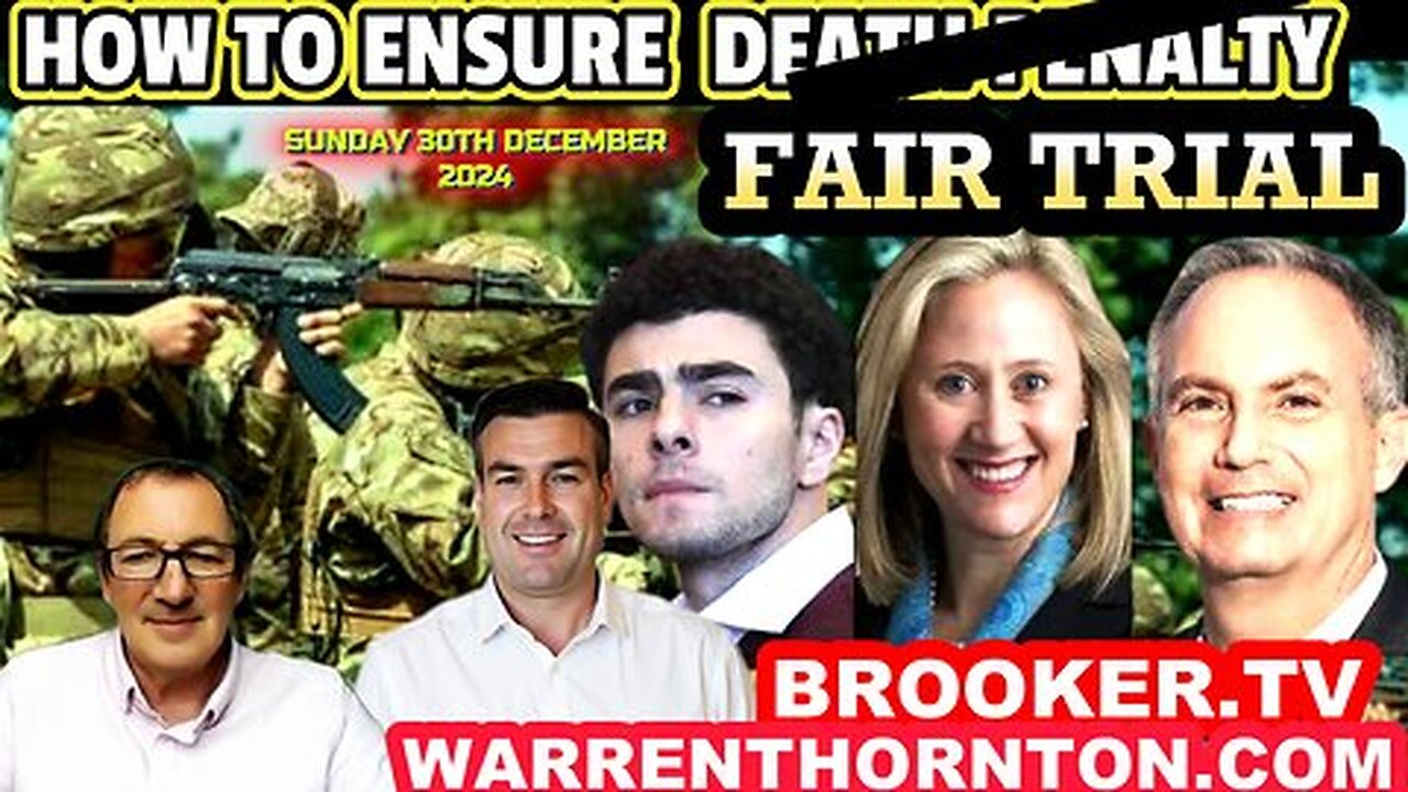 HOW TO ENSURE A DEATH PENALTY WITH WARREN THORNTON & PAUL BROOKER