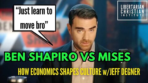 Ben Shapiro’s Economic Miscalculation on Culture, Immigration, and Marriage with Jeff Degner