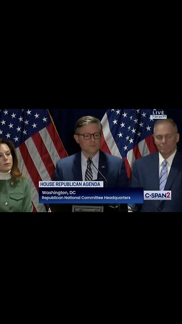 Captioned - Speaker Mike Johnson says Congress will investigate Biden’s pardons