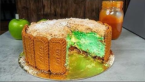 Fried Apple Caramel Cheesecake | Easy Holiday Dessert That’ll Blow Your Mind!