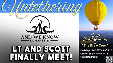 Scott Finally Gets to Chat with LT from "And We Know"