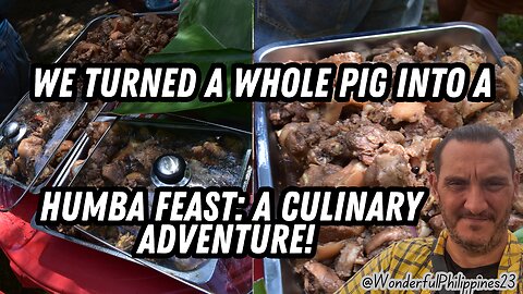 🐷 Humba Feast From A Whole Pig: A Filipino Food Adventure! 🍖✨