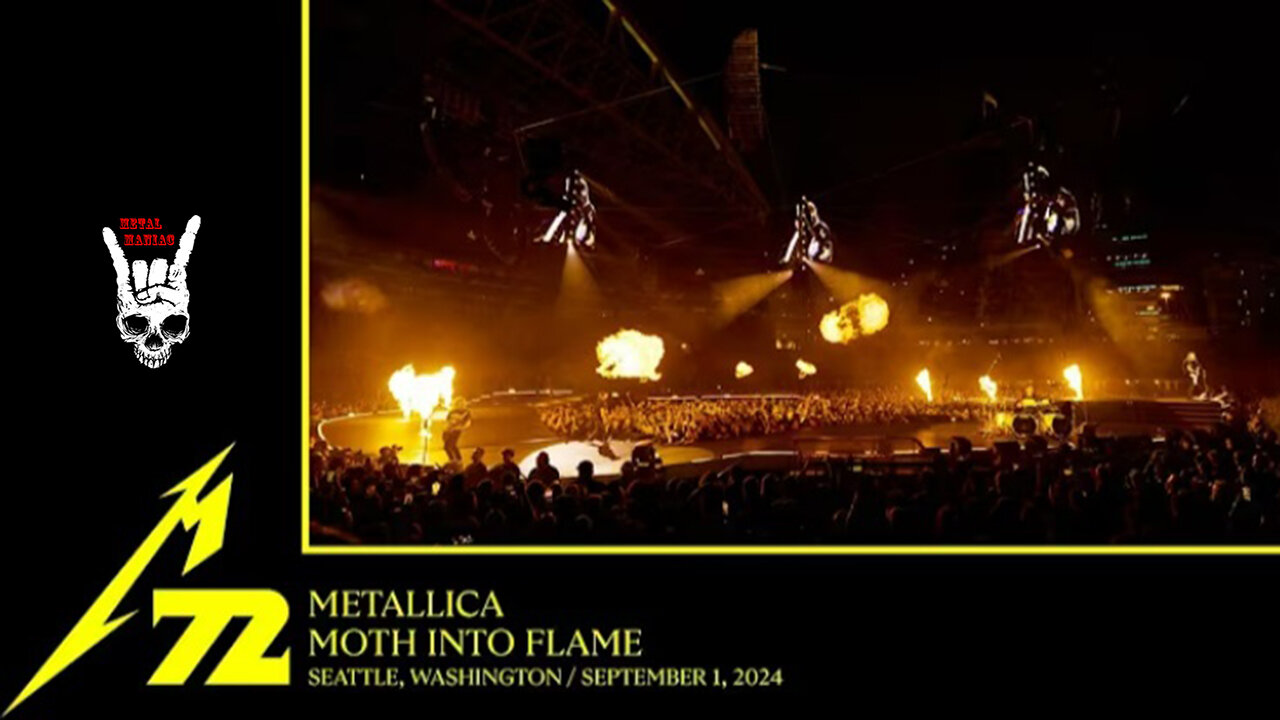 Metallica - Moth Into Flame (Seattle - September 1 2024)