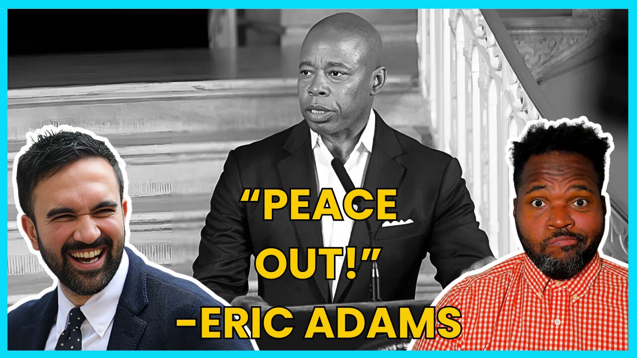 BREAKING NEWS: Eric Adams DROPS OUT