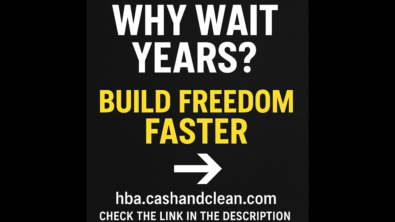 Build Freedom Faster — Stop Waiting Years
