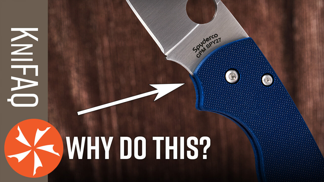 KnifeCenter FAQ #201: Are Finger Choils Worthless?