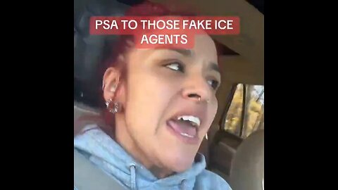 Deranged Woman (With Dogmatic Nose Ring) Says She'll Stab ICE Agents In The Neck With A Screwdriver