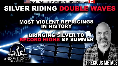 2.14.26: Silver RIDING DOUBLE Waves, Most violent REpricings in HISTORY, Silver should reach record