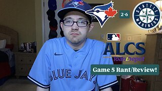 RSR7: Toronto Blue Jays 2-6 Seattle Mariners 2025 ALCS Game 5 Rant/Review!