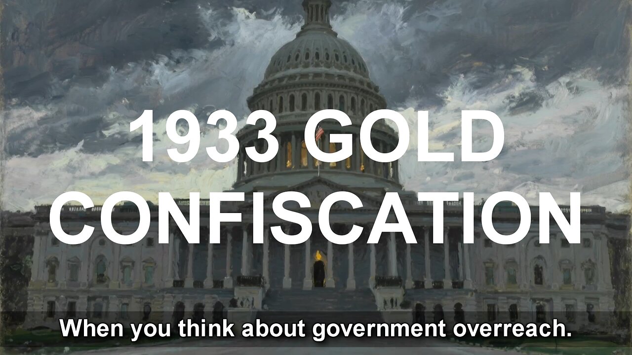 1933 US Gold Confiscation: Blueprint of Enslavement
