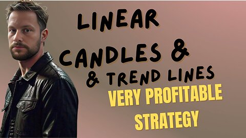 How To Trade Stocks With Linear Candles & Trend Lines with The STOCK MARKET