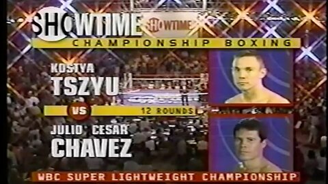 Julio Cesar Chavez vs Kostya Tszyu - Jul 29 2000 - Arizona Veterans Memorial Coliseum, Phoenix, AZ