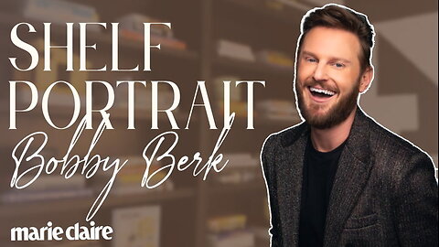 Bobby Berk | Shelf Portrait | Marie Claire