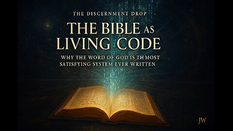The Bible as Living Code - Discernment Drop