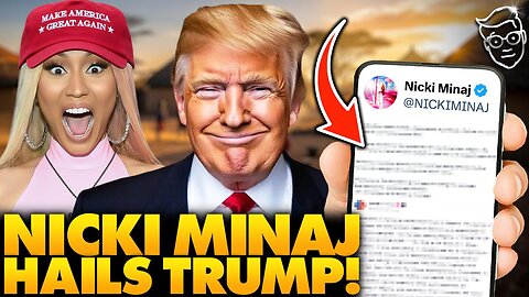 Rap Star Nicki Minaj Publicly Thanks Trump For Defending Christians | SHOCKS Hip Hop World