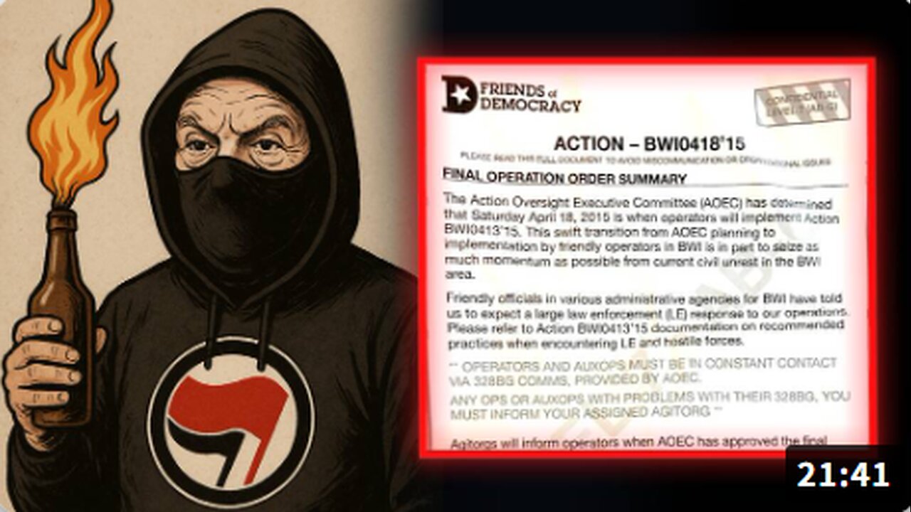 🚨BREAKING: Secret Documents Reveal Top Soros Organization Covertly Funding & Commanding Terror Groups!