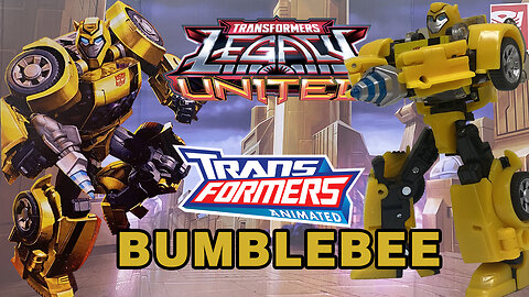 Bumbleebee - Animated Universe - Transformers Legacy United - Unboxing & Review