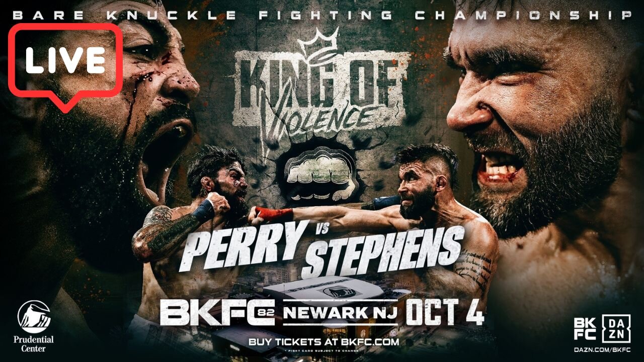 BKFC 82: Mike Perry vs Jeremy Stephens - LIVE BLOW-BY-BLOW