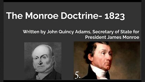 The MONROE DOCTRINE EXPLAINED ~ by 'APUSH Simplified' (Nov 16, 2019)
