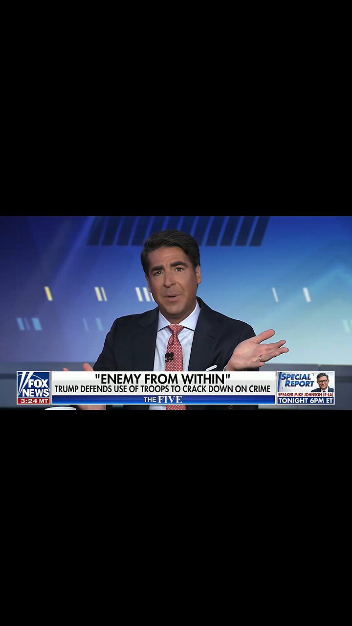 Jesse Watters SAYS Trump Should Go “HARDER” On Crime