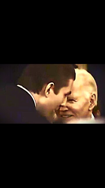 BARON TRUMP BOSS WORDS WITH JOE BIDEN