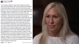 Trump Unloads On Marjorie Taylor Greene After '60 Minutes' Interview