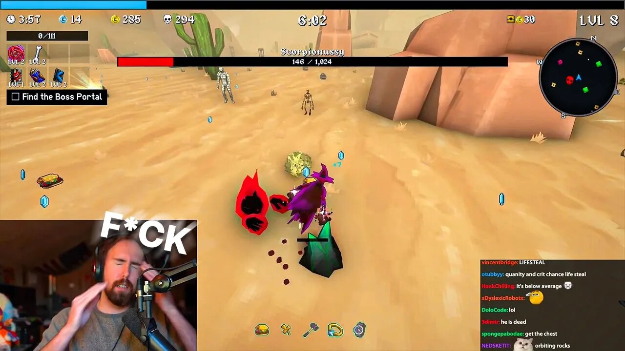 I played Megabonk. Today was NOT my day..