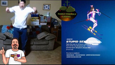 FFG Dance Fortnite Emotes Stupid Sexy Skiing