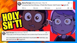 The Owl House Creator NUKES Disney CEO, Tells People to PIRATE the Show! | Clownfish TV