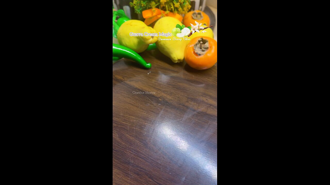 Creamy Guava Float Drink 😍