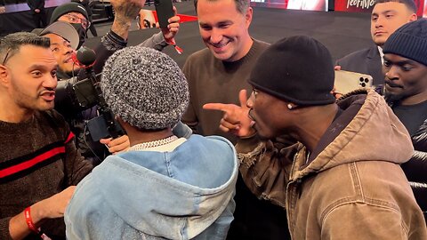 KEYSHAWN DAVIS AND RICHARDSON HITCHINS ARGUE! WILL THEY FIGHT IN MARCH?