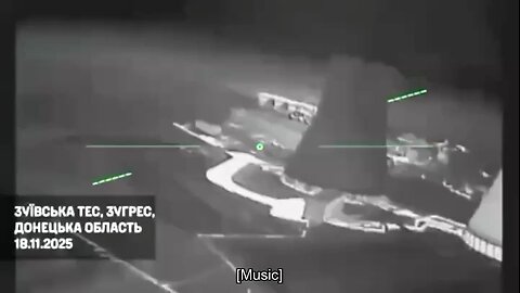 🇺🇦 🏹 🎬 The AFU bombed Zuevskaya and Starobeshevskaya TPPs