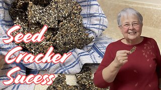 I Made Seed Crackers for the First Time… and Everyone Loved Them