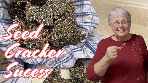 I Made Seed Crackers for the First Time… and Everyone Loved Them