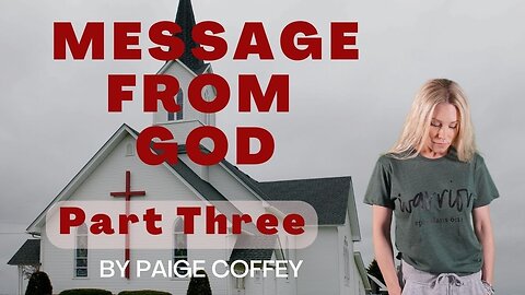 Prophetic Message** Warning About the 501(c)3 in America | Part Three by Paige Coffey