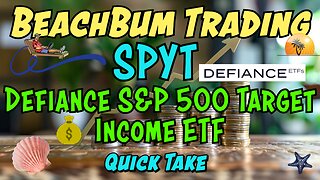 Defiance S&P 500 Target Income ETF | SPYT | a Good Monthly Dividend Paying Stock to Buy Now?