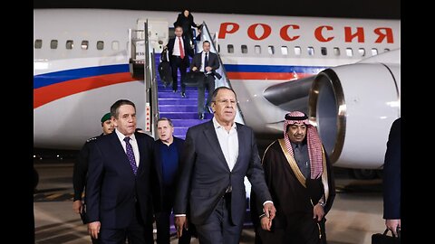 S.Arabia: Russia's FM Lavrov arrives for a meeting with representatives of the US administration