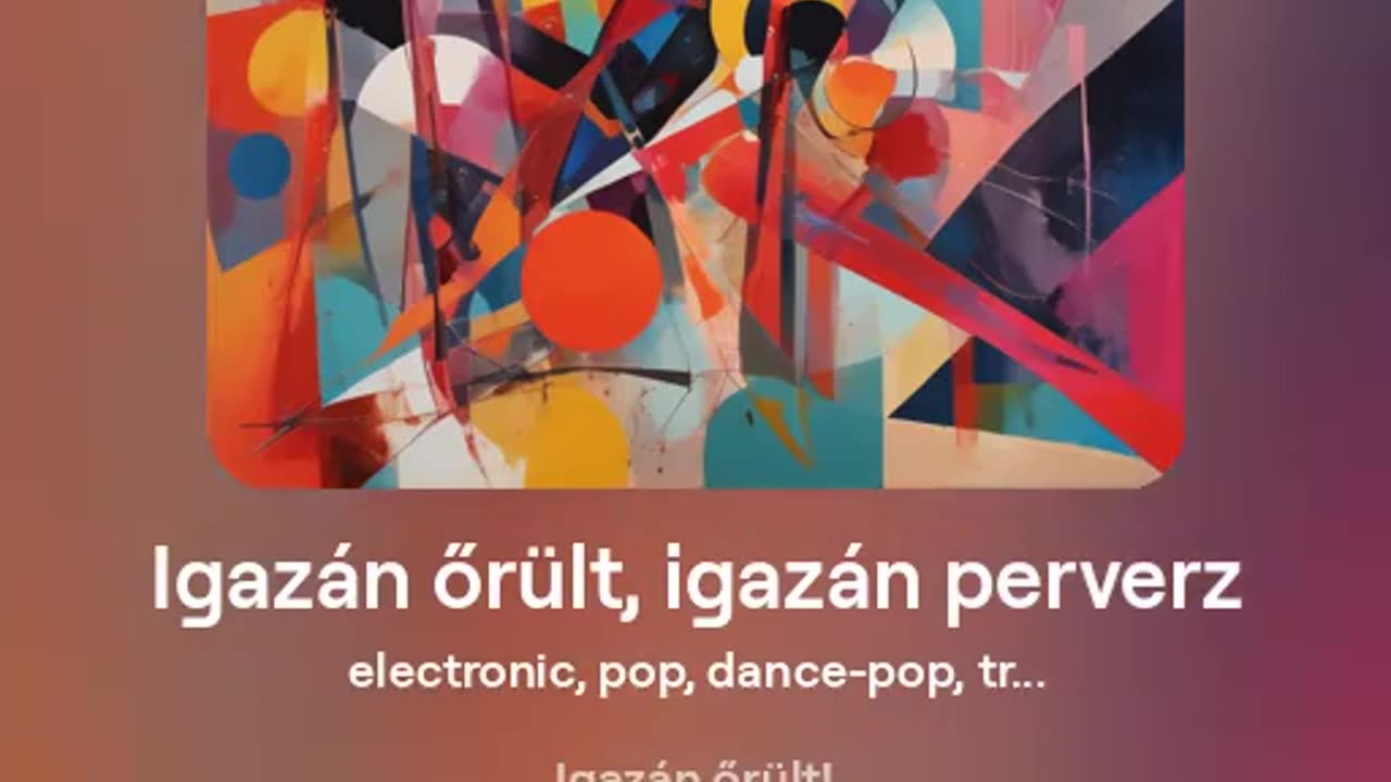 Igazán őrült, igazán perverz (szatírpedó himnusz) - AI dance-Pop fekete humor