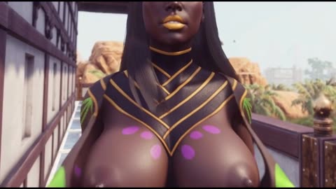 Conan Exiles rhino horn Lui Fei Busty boobs Breast expansion huge tits