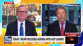 Today Trump discusses agenda with GOP leaders - Senator Rand Paul