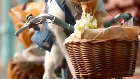 The video is made with AI, it may be artificial