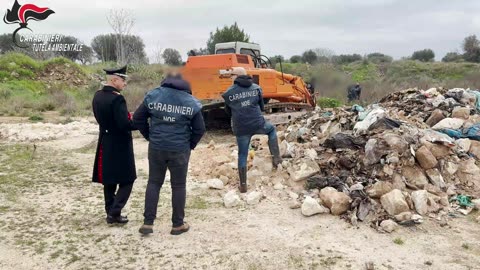 Indagini sui rifiuti interrati: operazione EKO in corso
