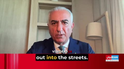 Iranian Crown Prince Pahlavi Reza tells regime forces to stop suppressing the people