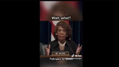 Maxine Waters Looks SCARED!