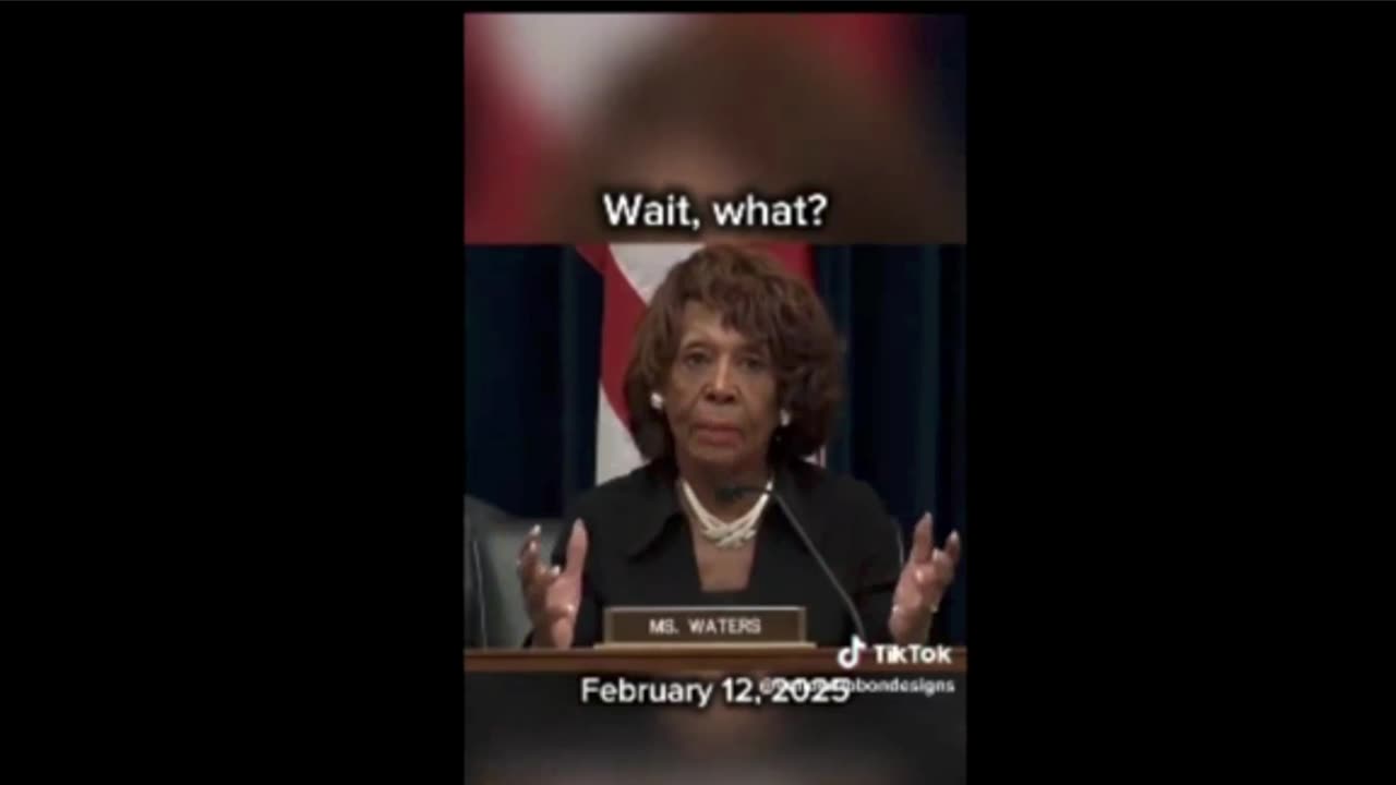 Maxine Waters Looks Nervous!