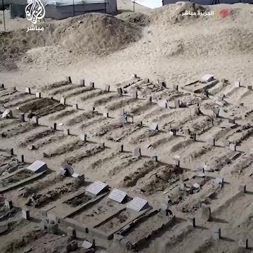 Both cemeteries were established at the beginning of Israel’s war