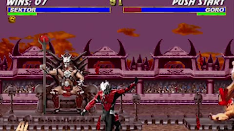 Mortal Kombat: Trilogy - Sektor - PS1