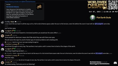 0101 WIDESTREAM - Worldwide Debates - YouTube/Twitch/Rumble